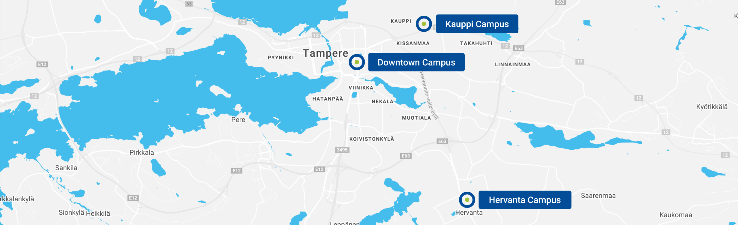 Tampere map